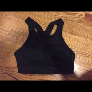 Black Size 8 Lululemon Sports Bra